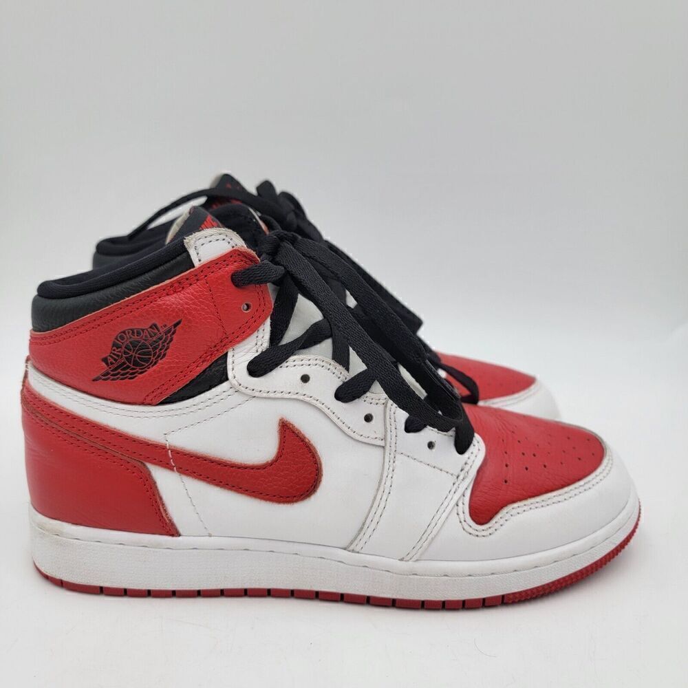 Nike Air Jordan 1 Retro High OG Heritage Sneakers 575441-161 Sz 6.5Y Womens Sz 8